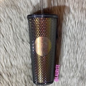Starbucks Dark Unicorn Studded Iridescent Tumbler